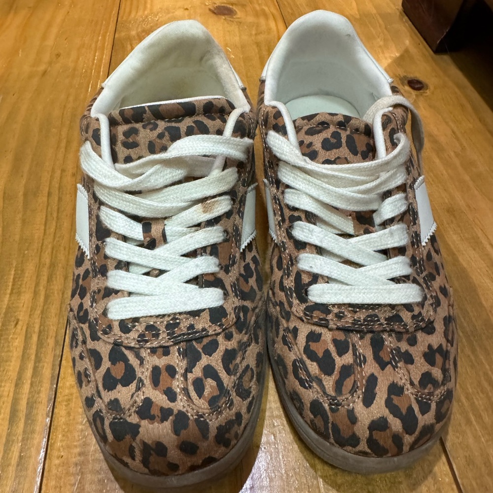 Universal Thread Leopard Print Sneakers with White Laces